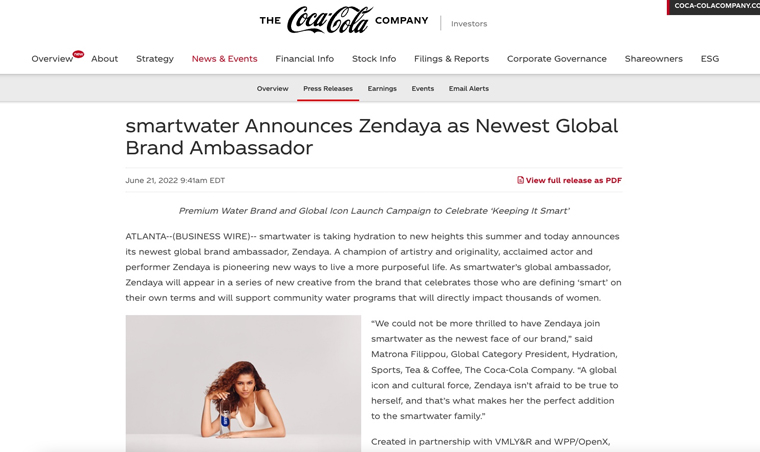 How to Write an Editor's Note at The End of a Press Release 4 Example Press Release on Coca Cola